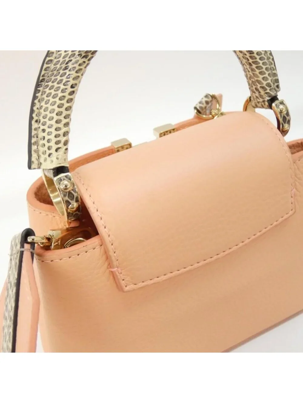 Louis Vuitton Exotic Leather Capucines Mini